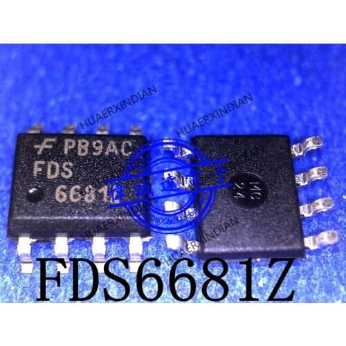 1Pieces New Original FDS6681Z FDS 6681Z SOP-8 In Stock Real Picture