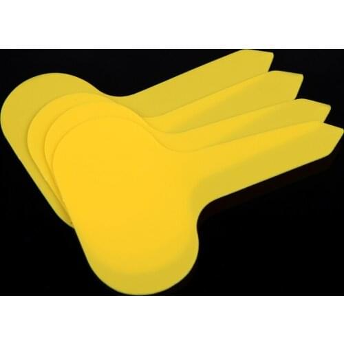 100pcs Plastic Nursery Lable T-type Sign Reusable Waterproof Garden Plant Label Flower Tree Tag Mark 6.8x4.8x2.8cm