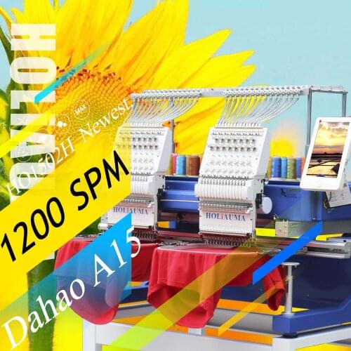 3 Years Quality Warranty!!!2020 New T Ajima Japan Quality 2 Head 15 Needles Computer Embroidery Machine Price in India