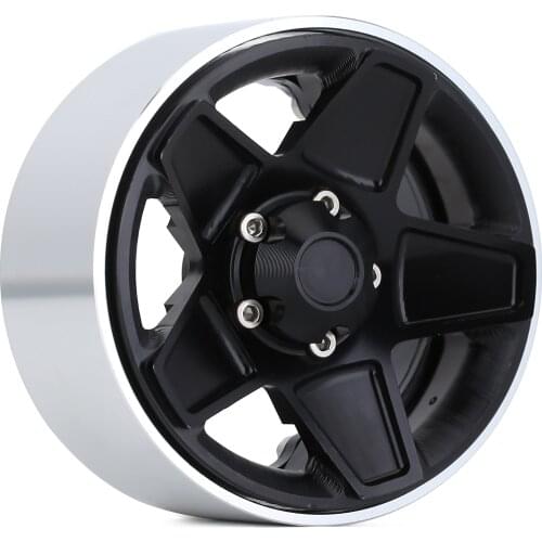 4PCS CNC Metal 1.9" Wheel BEADLOCK Rim for 1/10 RC Crawler Car Axial SCX10 90046 Traxxas TRX4 Defender D90 D110