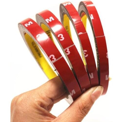 Car Special Double-sided Tape Double faced Acrylic Foam Adhesive Double Sided Tape Auto Special Sponge Puffs Glue 6/10/15/20mm