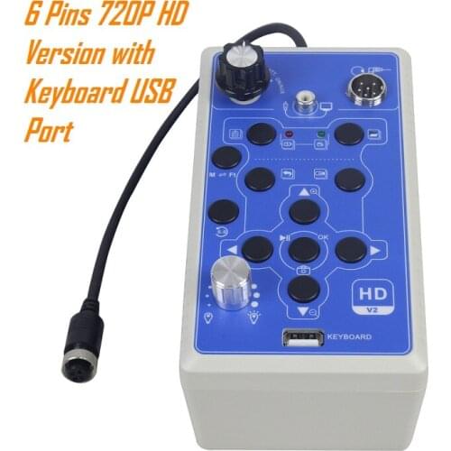 DVR Controller Battery Box 1280*720 HD Version Keyboard dvr control box Replacement for Sewer Drain Pipe Wall Inspection Camera