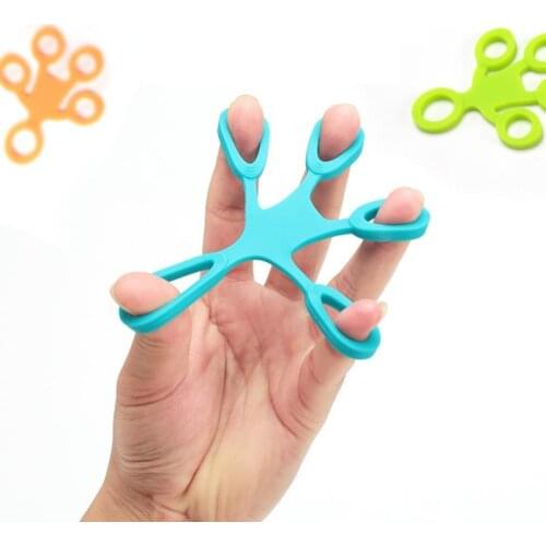 3 Levels Finger Gripper Strength Trainer Resistance Band Hand Grip Wrist Stretcher Finger Expander Exercise resistance band