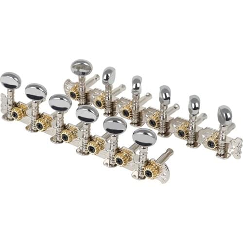 Hot-HK.LADE 6R6L 12 String Acoustic Guitar Tuning Key Peg Tuner Machine Head String Tuner Button