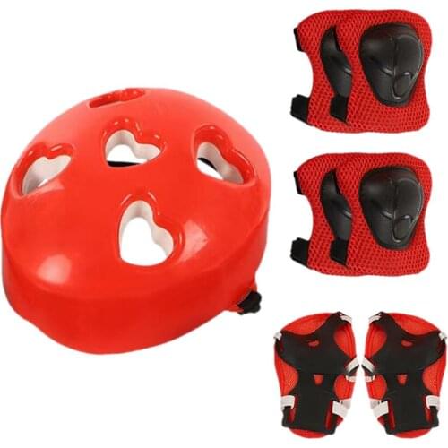 7pcs Skating Protective Gear Set Knee Wrist Guard Elbow Pads Bicycle Skateboard Ice Skating Roller Knee Protector Guard For Kids