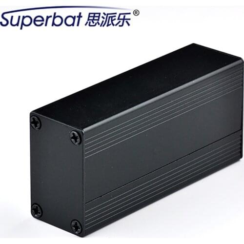 Superbat 1.57"*0.98"*3.15'' Aluminum Alloy Enclosure Junction Box Case for PCB Power Amplifier HIFI Electronic Valve 40*25*80mm