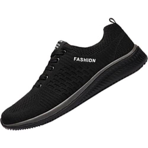 Sports shoes casual fashion flying woven mesh sports running shoes breathable spring and autumn shoes