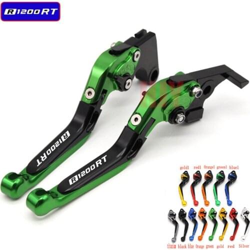 Laser Logo:(R1200RT) CNC Adjustable Motorcycle Brake Clutch Levers For BMW R 1200RT R1200RT 2014-2017 2015 2016