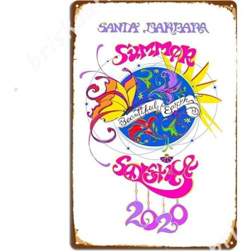 Katreece Montgomery Summer Solstice Celebration Metal Signs Plaques Wall Cave pub Garage Classic Tin sign Posters