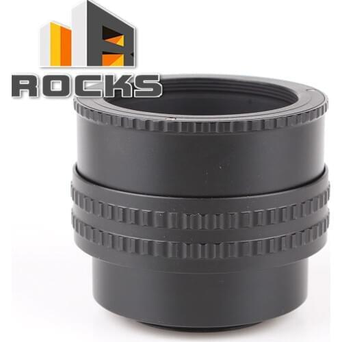 Pixco M52 Lens to M42 Camera Adjustable Focusing Helicoid Ring Adapter 25-55mm Macro Extension Tube M52-M42 25mm-55mm