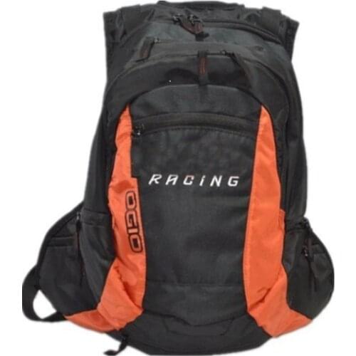2 Color Off Road Motorcycle Motocross Riding Orange Bag Backpack Casual Rucksack