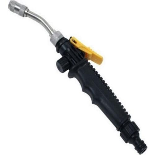 2-in-1 Garden Water Gun Stainless Steel Car Wash Foam Water Gun Safely Clean High Impact Removable Detachable Water Spray Gun