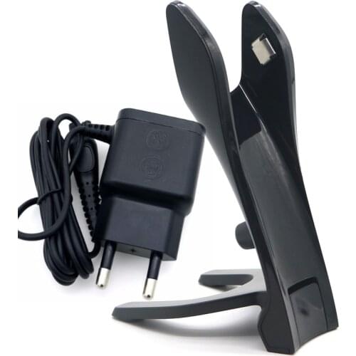 Shaver Charger Stand Base Holder with HQ8505 EU charger For Philips QS6140 QS6141 QS6160 QS6161 QS6162 Shaving parts