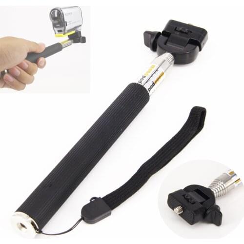 Portable Handheld Self-Timer Selfie Stick Action Monopod For Sony Action Cam Camera For X3000R AS100V AS200V AS3000R AS50 RX0