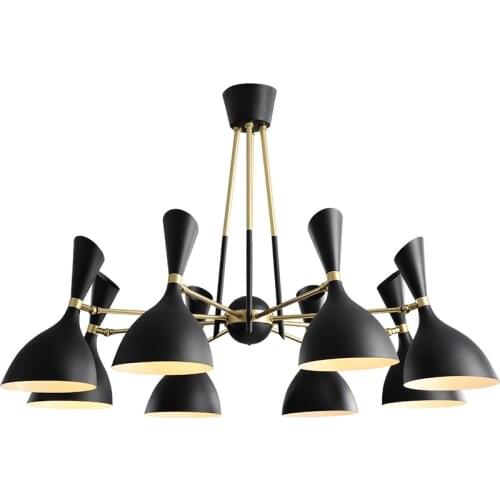 Nordic post-modern hanging lights creative Fixtures Novelty living room chandelier bedroom restaurant LED chandeliers
