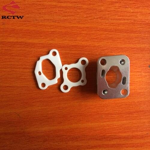 CNC Alloy Intake Manifold Set for Zenoah CY Engines for 1/5 Rovan HPI Baja Losi 5ive-T RC CAR PARTS
