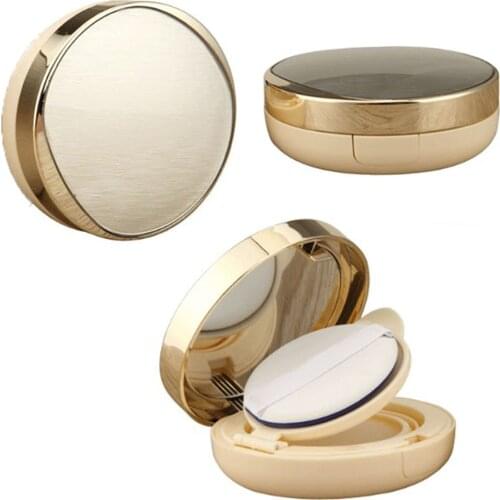 1 Pcs Portable Empty Air Cushion Puff Box With Air Cushion Mirror BB Cream Container Dressing Case Cosmetic Container Travel Kit