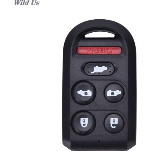 1PC Replacement Remote Key Shell fit for HONDA Odyssey Key Case Fob 6 Buttons