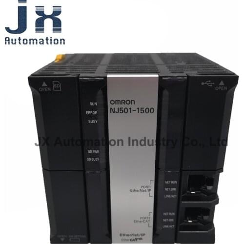 100% Original Omron CPU Unit NJ-Series PLC NJ501-1500 Machine Automation Controller