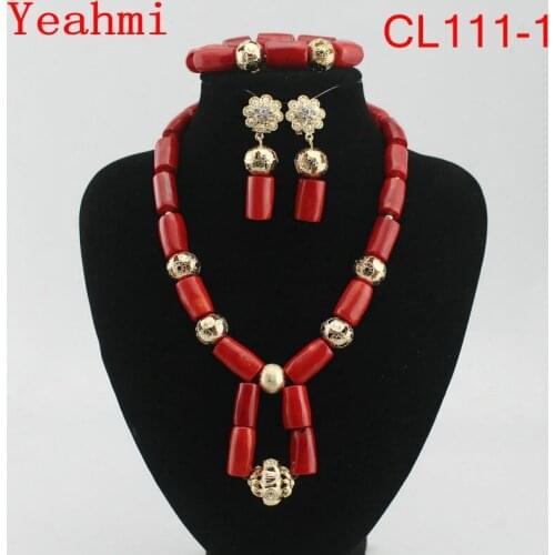 2020 Women Jewelry Sets Gold Color Statement Necklace African Beads Dubai Turkish Indian Wedding Bridal Party Accessories