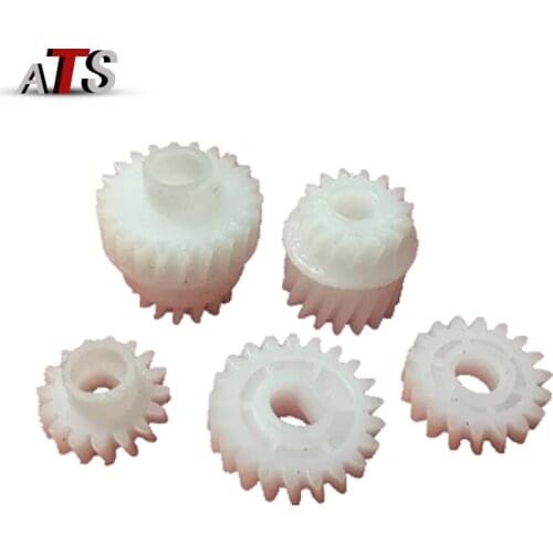 5Set Developer Gear For Konica Minolta DI 184 DI 7718 BH 184 164 185 195 compatible Copier spare parts DI184 DI164 DI185 DI195