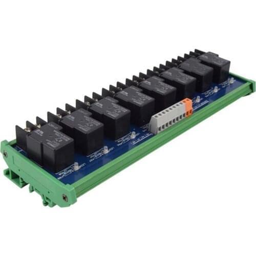8-way Omron single open 24V30A relay module, original product PLC control board