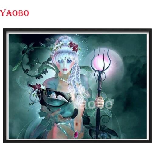 Fantasy woman and baby Diamond embroidery Painting Full Drill Square/Round 5D Diamond Painting Mosaic Needlework Paintings