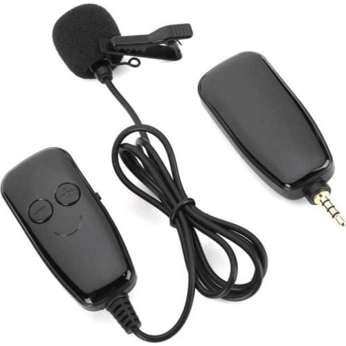 UHF Wireless Microphone for Recording Vlog for Youtube Live Interview with TypeC Adapter Cable Live Recording Microphone