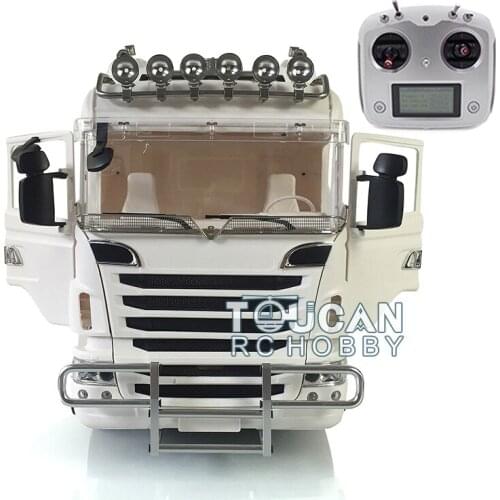 LESU 1/14 6*6 Metal Chassis Hercul Tractor Sca Truck Radio Bumper Lights THZH1011-SMT3