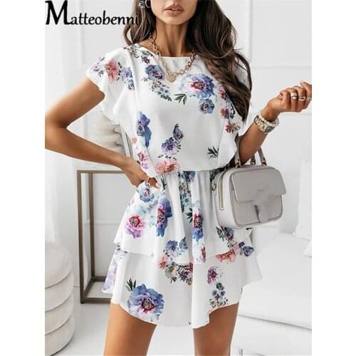 Цветочные летние платья Matteobenni China At AliExpress