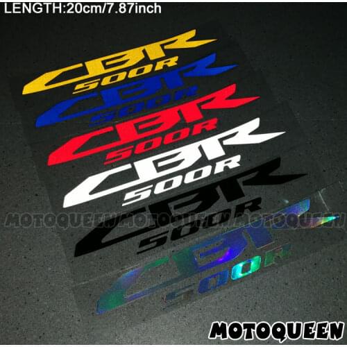 2X Motorcycle body Wheels Fairing Helmet Tank Pad decoration Label reflective Stickers Decals For CBR 500R 650R CBR500R CBR650R