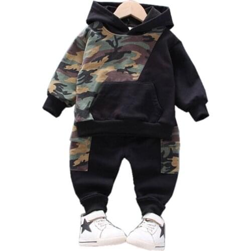 New Spring Autumn Baby Fashion Clothes Children Boys Hoodies Girls Pants 2pcs/sets Spring Kids Infant Clothing Toddler Tracksuit