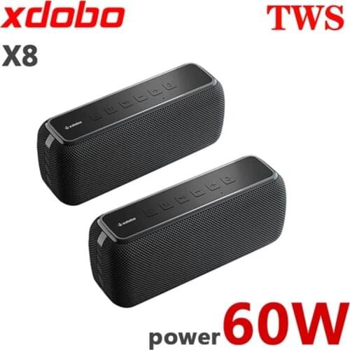 50W Portable Wireless Bluetooth Speaker Column Soundbar Waterproof TWS Heavy Bass Loundspeaker Subwoofer Boombox caixa de som