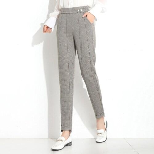 Женские деловые брюки QPFJQD China At AliExpress