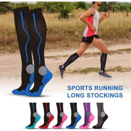 Sports Running Long Stocking Football Soccer Socks Leg Compression Stretch Stocking Athletic Compression Socks socks compressive
