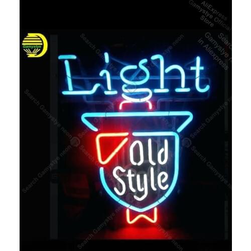 Old style light antique Neon sign Glass Tube Bulb Light icons light Neon Light Art Windows Garage Wall Sign Polis Signage Shop