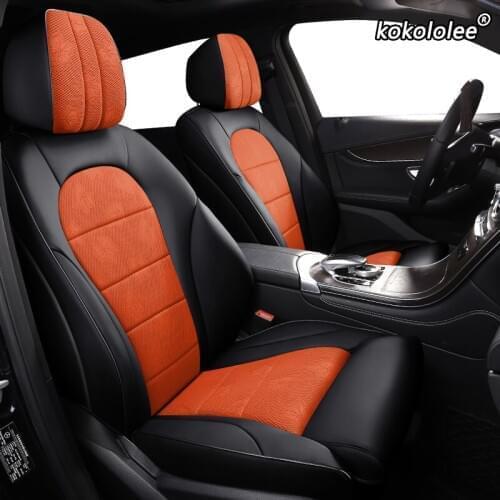 Kokololee Auto Cloth car seat cover for Citroen C4 C4-Aircross C5 C6 C2 C3 make custom Automobiles Seat Covers car-styling