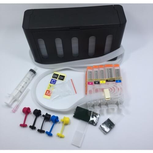 YOTAT 5Color CISS ink cartridge PGI-550 CLI-551 for Canon PIXMA IP7250 MG6350 MG5450 MX925 MX725 MG7150 MG6450 MG5550 MG5650