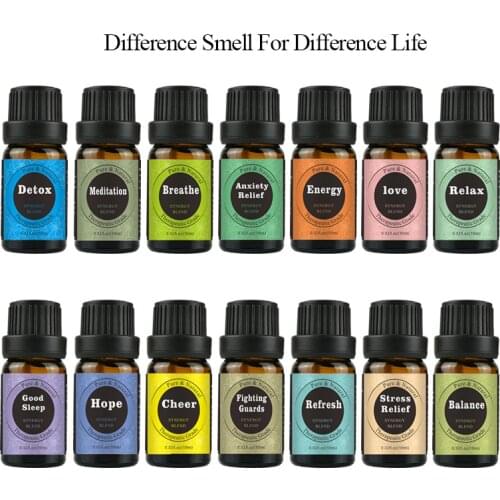 10ml Essential Oil Aromatherapy Diffusers Car Perfume Fragrance Scent Replace Car Air Freshener Love Relax Smell Refill