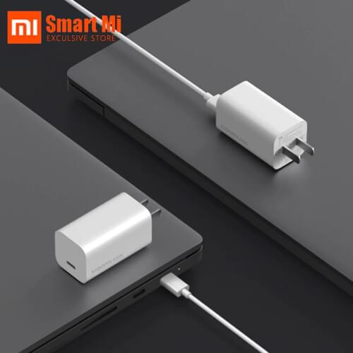 2021 100% Original Xiaomi GaN Quick Charger 65W Type-C Smart Output Fast PD Charging for Laptop Macbook Notebook Pro