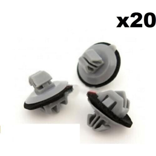 20x For Toyota Land Cruiser Prado & GX470 Exterior Side Moulding Clips- 75392-60031