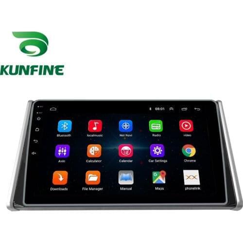 Android 10.0 Octa Core Car DVD GPS Navigation Player Deckless Car Stereo For Toyota RAV4 2018 2019 2020 Radio Headunit