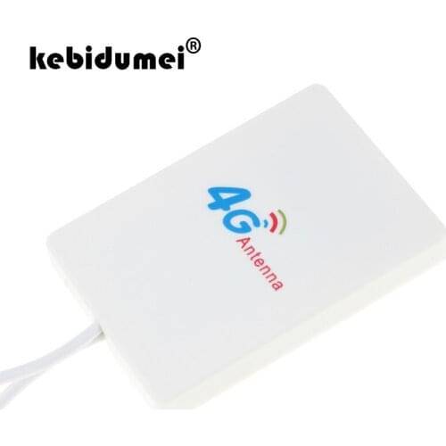 Kebidumei WIFI Antenna 28dBi 4G LTE Pannel TS9/SMA-M/CRC9 Connector for Huawei 3G 4G LTE Modem Aerial for ZTE Router Wholesale