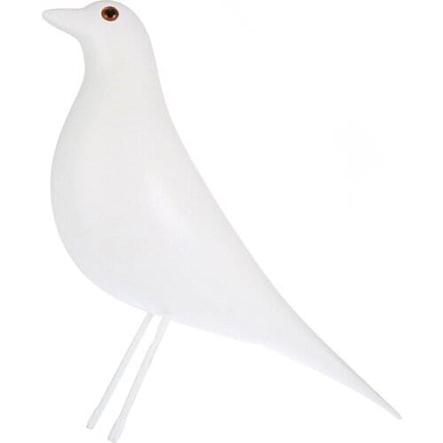 Minimalism art Resin Bird Animals Statue Figurines Handmade Dove of Peace Pigeon Bird Toys Figurine Home Window Decor Crafts