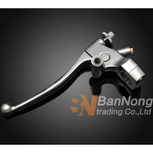 Free shipping 25MM Motorcycle Clutch Lever with seat Mirror sitting For HONDA Magna 250 750 Steed 400 600 Shadow 400 750