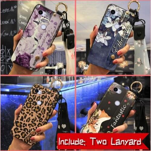 For Girls Back Cover Phone Case For Google Pixel 3A/Pixel 3 Lite For Woman Kickstand Anti-knock