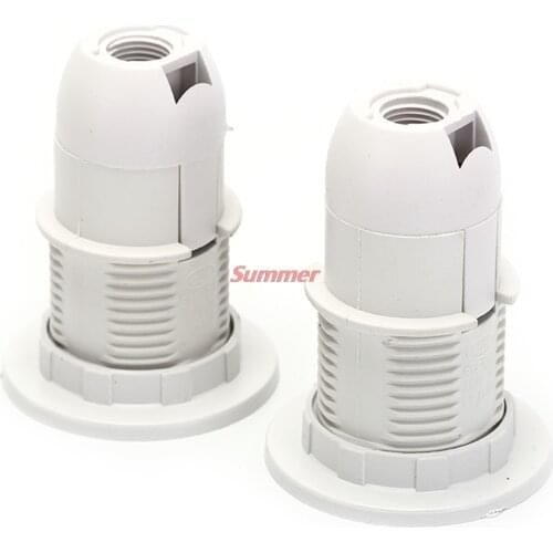 2Pcs x 250V 2A E14 Light Bulb Lamp Holder Screw Base LED Light Lamp Bulb Holder Adapter Socket lampholder Pendant Fashion
