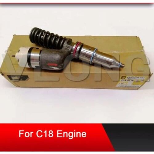 Diesel Common Rail Injector for C15 C18 cater excavator engine Injector diesel fuel injector EUI 253-0617 2530617