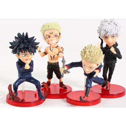 Jujutsu Kaisen Satoru Gojo & Ryomen Sukuna / Itadori Yuji & Fushiguro Megumi Collectible Figures Model Toys 2pcs/set