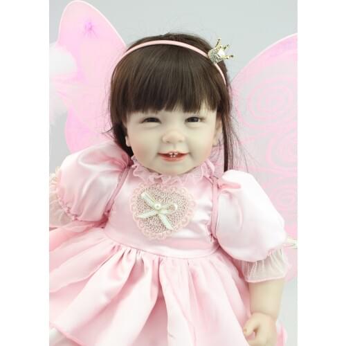 2015 NEW design Reborn toddler girl doll sweet butterfly doll baby doll Birhtday Gift Toys for Girls